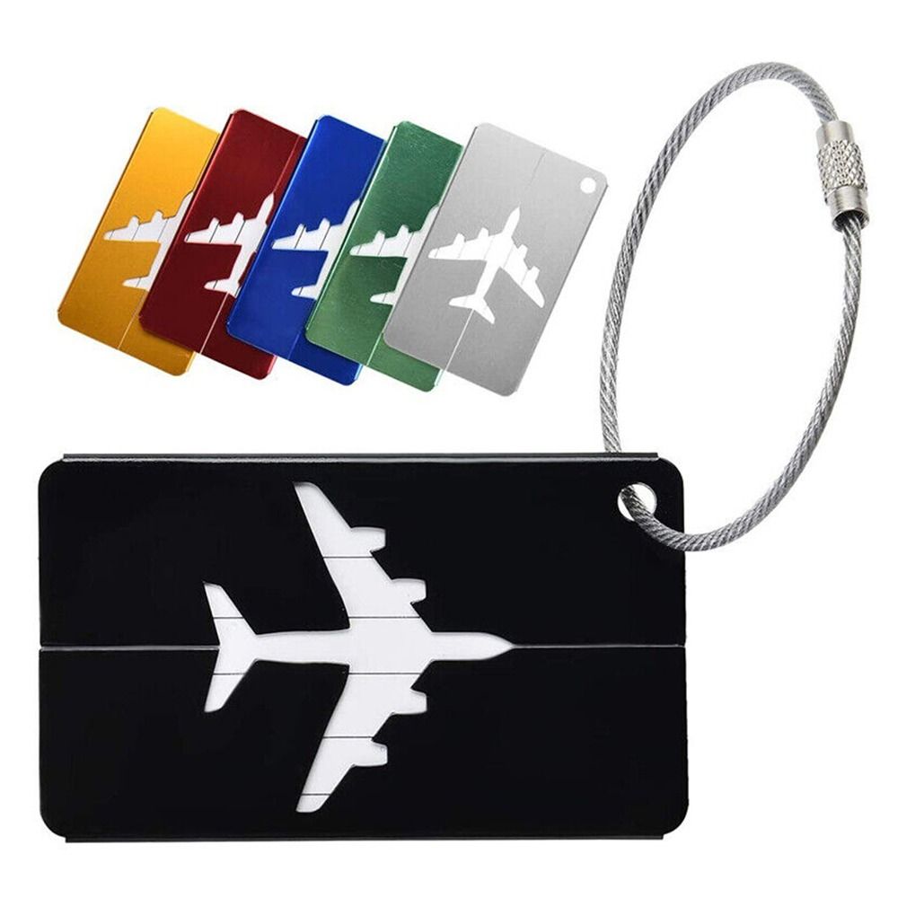 Aluminium Travel Luggage Tags  - đánh giá và giá Travel Accessories Plane