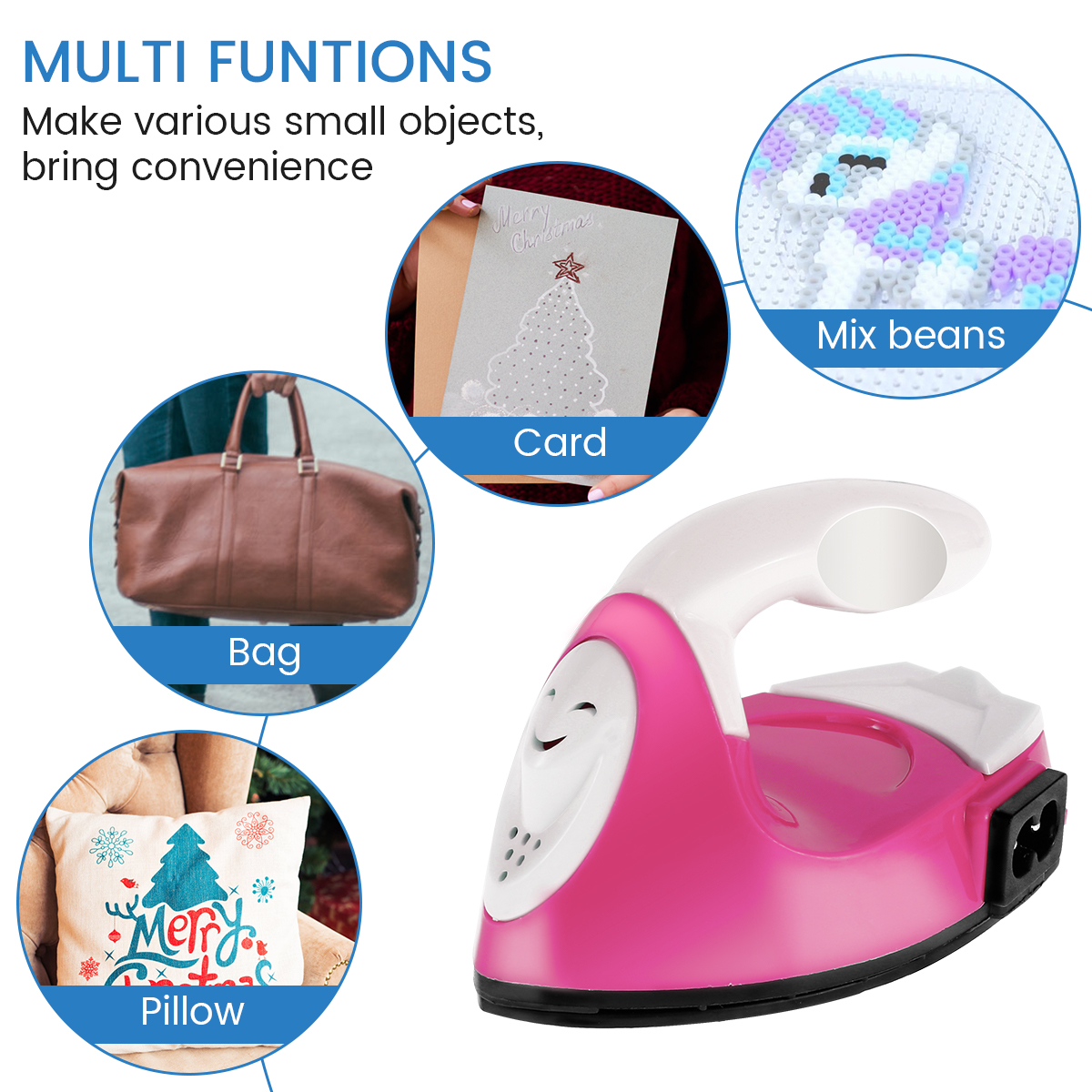 Mini Craft Iron Electric Iron  - đánh giá và giá Mini Iron Travel