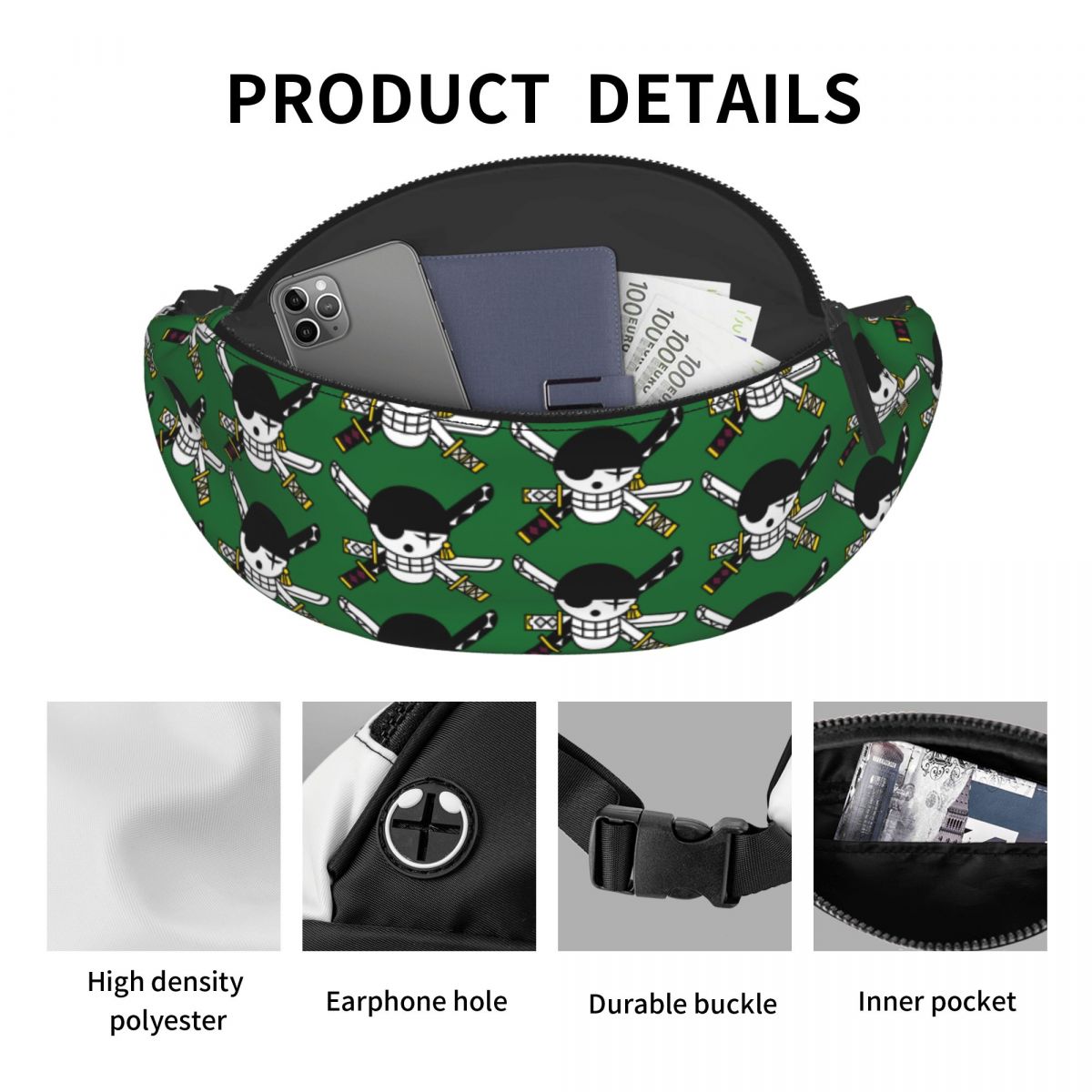 Custom Classic Anime Z-Zoroes  - đánh giá và giá Travel Accessories Pouch For Women