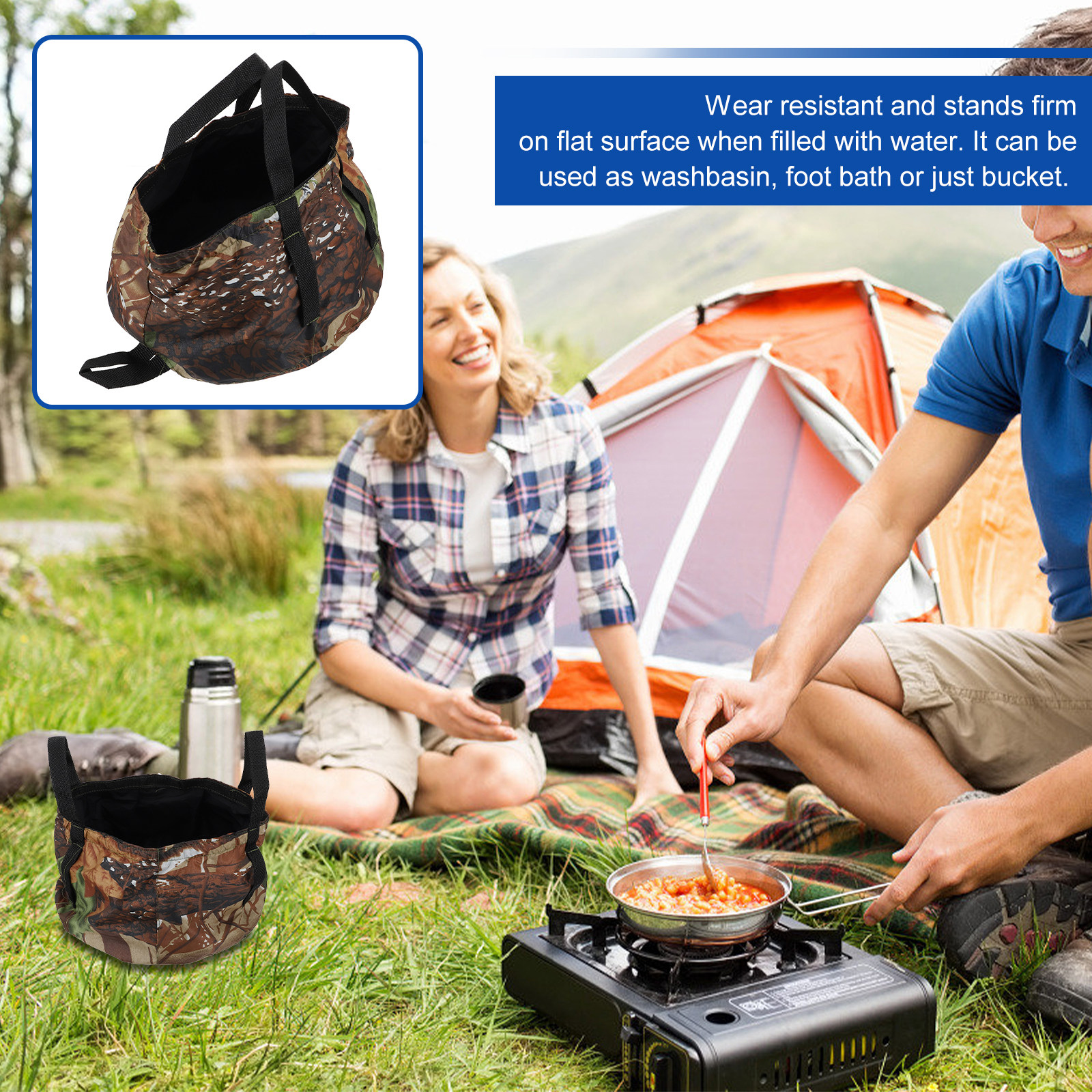 Portable Collapsible Water Bas - đánh giá và giá Travel Accessories Ideas