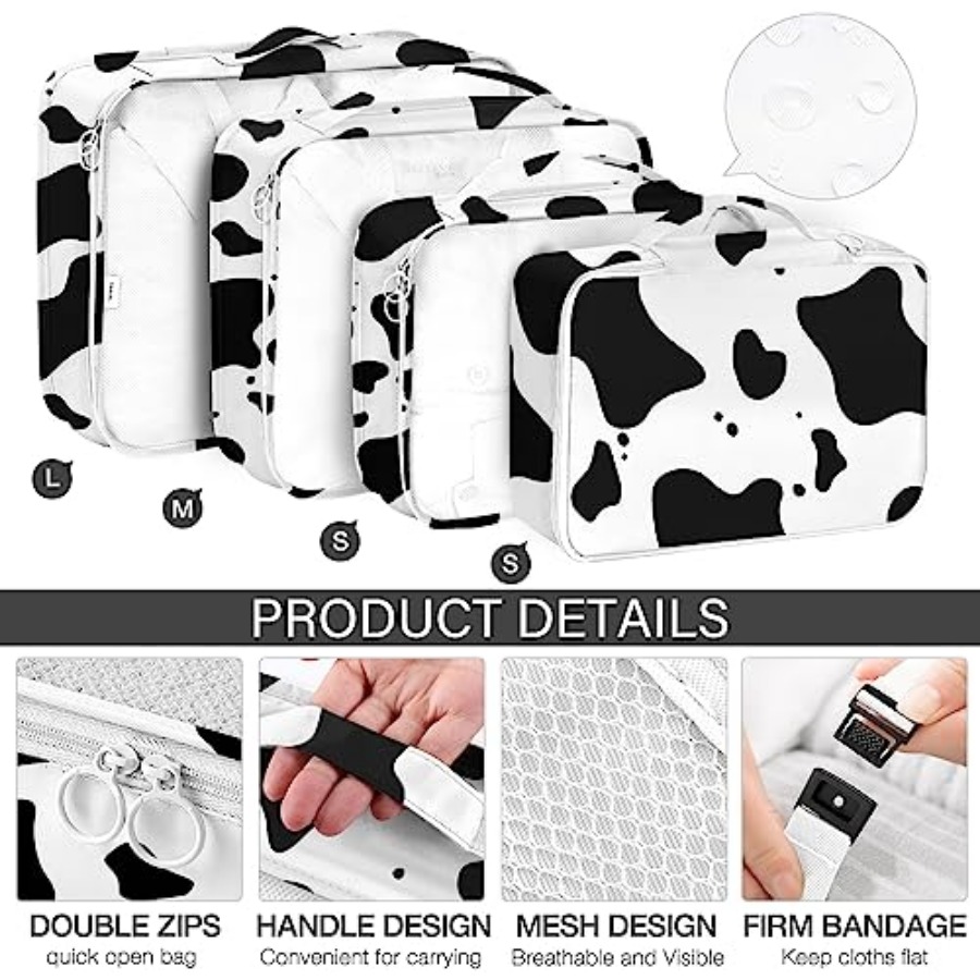 8 Set Packing Cubes for Travel - đánh giá và giá Travel Accessories Set