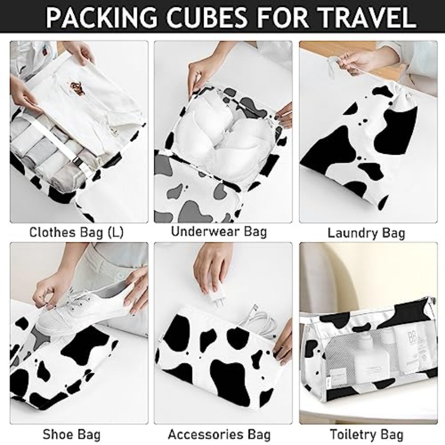 8 Set Packing Cubes for Travel - đánh giá và giá Travel Accessories Set